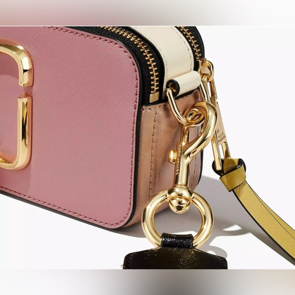 Marc Jacobs Snapshot Color-Block Lilas Crossbody Bag - Picture 6 of 6
